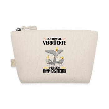 Nymphensittich Vogel - Bio-Täschchen - Natur - Vorne