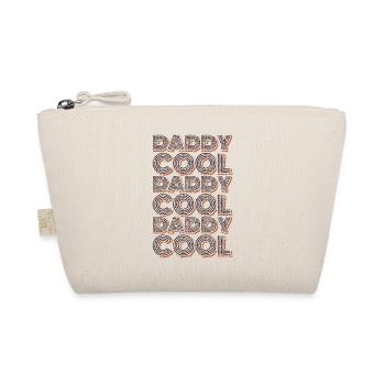 Daddy Cool Father Retro - Organic Pouch - nature - Front