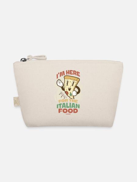 Italy Italian Flag Italia Gift - Organic Pouch - nature - Front