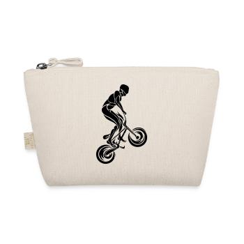 BMX Rider Triabal - Organic Pouch - nature - Front