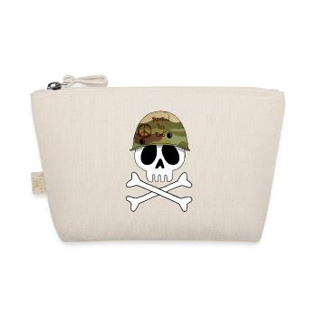 Military skull - Organic Pouch - nature - Front