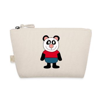 Panda Panda Ours Ours Ours Visage Ours Yeux mignons - Trousse biologique - nature - Devant