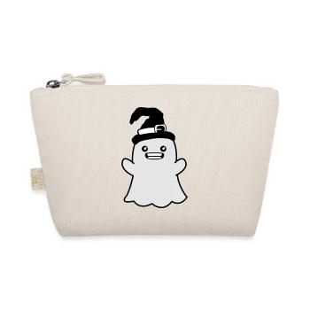 Funny Ghost - Bio-Täschchen - Natur - Vorne