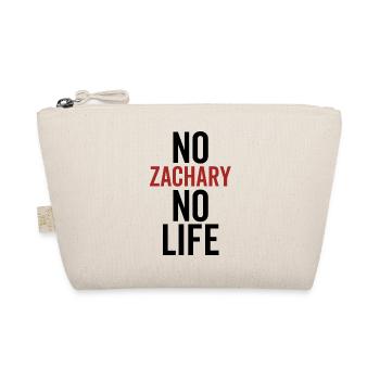 Kein Zachary, kein Leben - Bio-Täschchen - Natur - Vorne