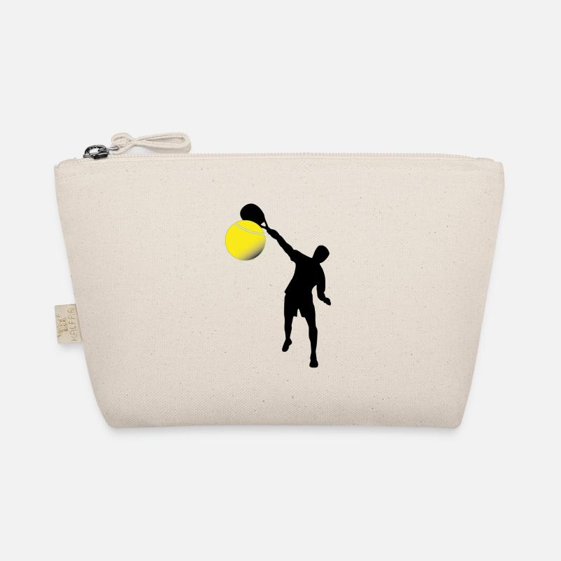 Padel-Mann - Bio-Täschchen - Natur