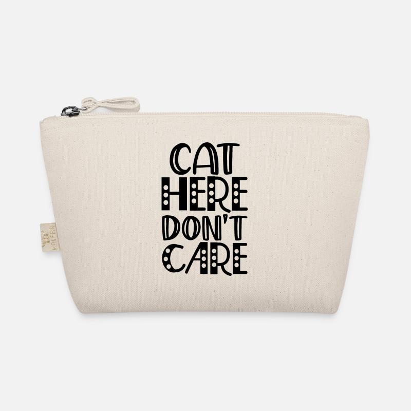 Katze hier egal Bio-Täschchen