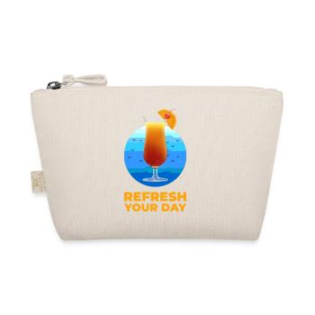 Refresh your day! - Organic Pouch - nature - Front