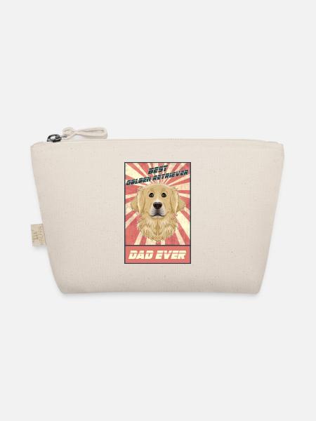 Meilleur père Golden Retriever Ever I Golden Retriever - Trousse biologique - nature - Devant