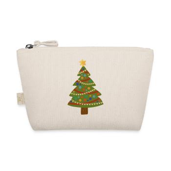 Christmas tree Christmas tree Christmas gift idea - Organic Pouch - nature - Front