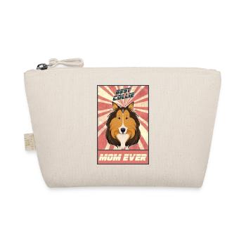 Best Collie Mom Ever I Collie Lover - Organic Pouch - nature - Front