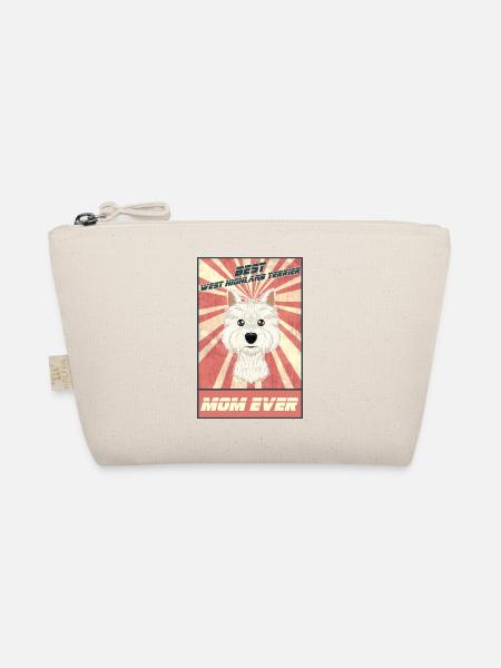 Best West Highland Terrier Mom Ever I Westi Lover - Bio-Täschchen - Natur