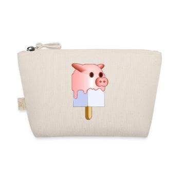 Popsicles pig's face - Organic Pouch - nature - Front