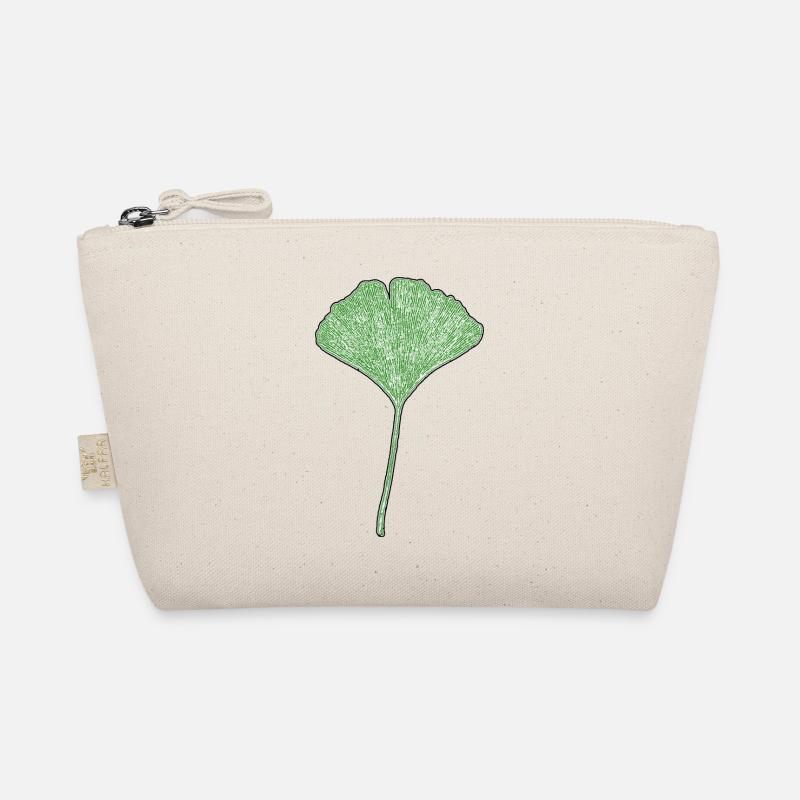 Gingkoblatt - Bio-Täschchen - Natur