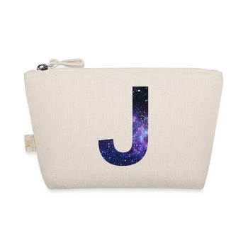 Galaxy J lettre Space Stars Idée cadeau - Trousse biologique - nature - Devant