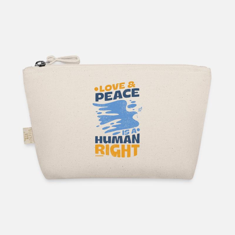 Menschenrechte Frieden Bio-Täschchen