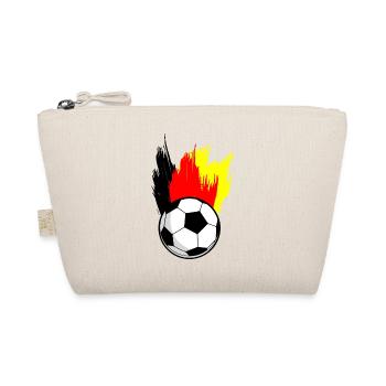 Fußball Soccer - Organic Pouch - nature - Front