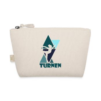 Turnen, Bodenturnen Mädchen - Bio-Täschchen - Natur - Vorne