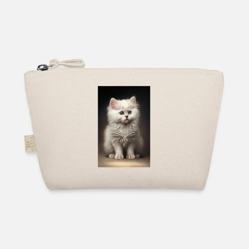 Chaton blanc - Trousse biologique - nature