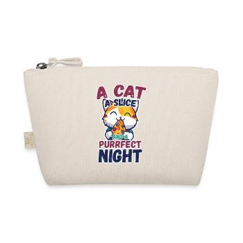 Un chat A Slice et une nuit purrfect - Trousse biologique - nature - Devant