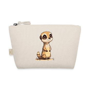 Suricate comique mignon Kawaii - Trousse biologique - nature - Devant