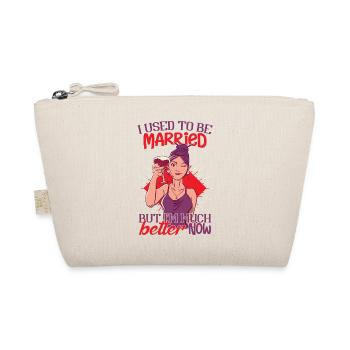 I Used To Be Married - Organic Pouch - nature - Front