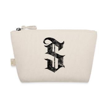 Tshirt alphabet initial S - Trousse biologique - nature - Devant