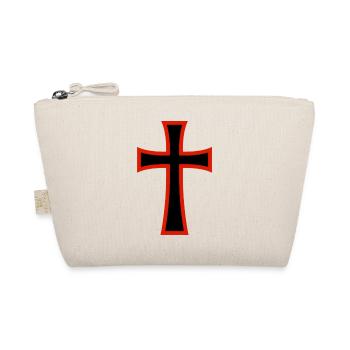 Celtic cross - Organic Pouch - nature - Front