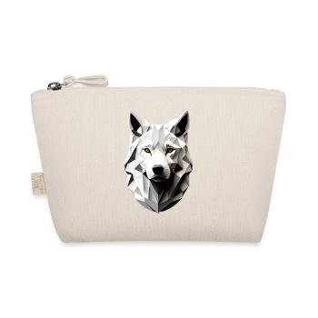 Head of the White Wolf - Organic Pouch - nature - Front