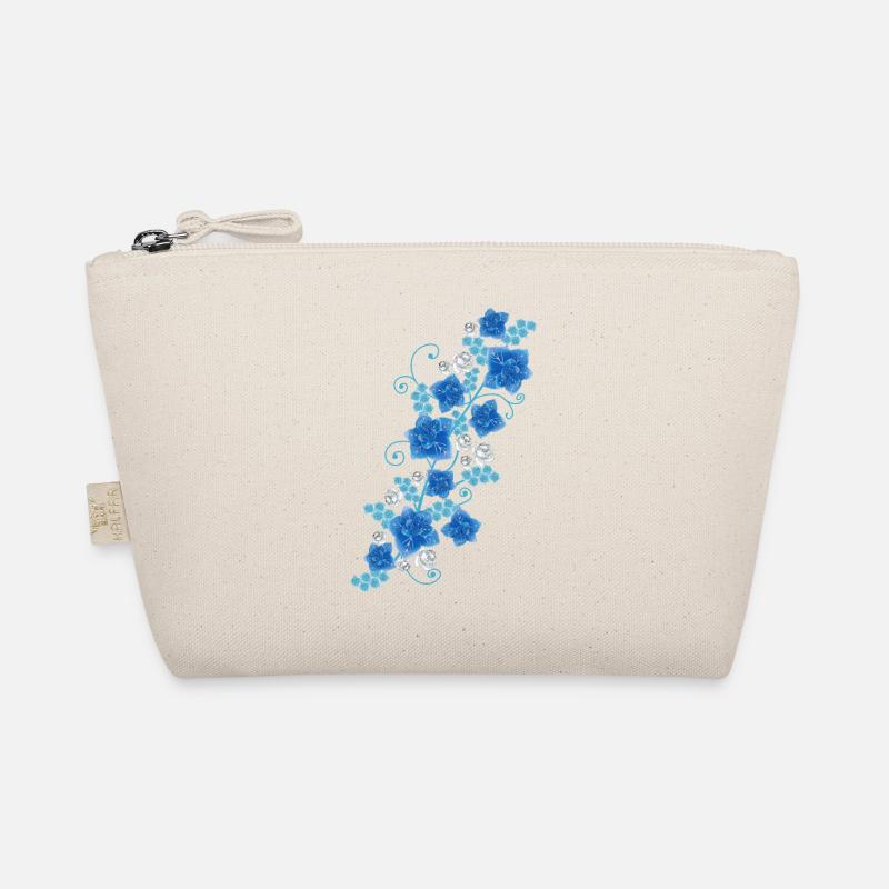 Blauer Garten Bio-Täschchen