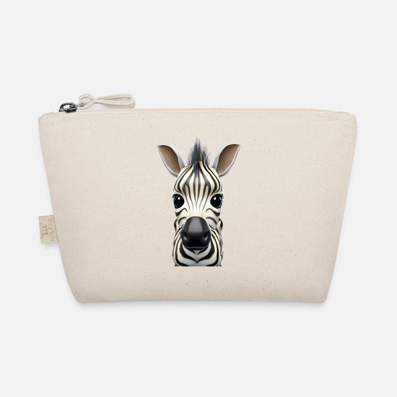 Cute zebra design Organic Pouch