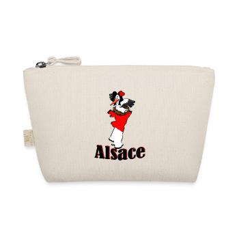 Stork region Alsace - Organic Pouch - nature - Front
