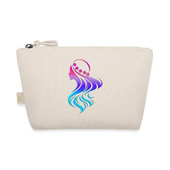 Fashion trendy cool vogue girly style women girl - Organic Pouch - nature - Front