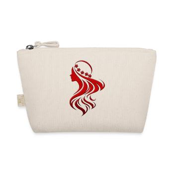 Fashion trendy cool vogue girly style women girl - Organic Pouch - nature - Front