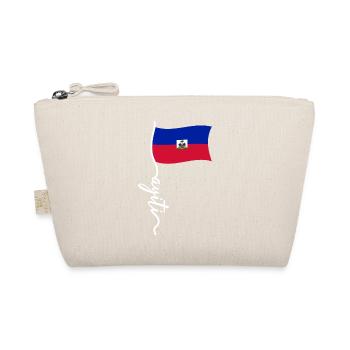 Haïti Drapeau Haïtien Fier d’être Je Cadeau - Trousse biologique - nature - Devant