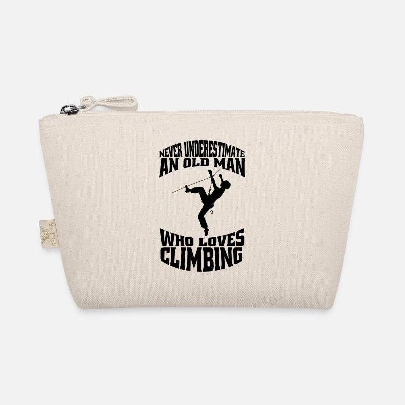 Kletterer Berg Bergklettern Klettern Bergsteigen Bio-Täschchen