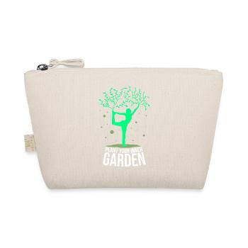 Yoga, Asana, Tree, Garden, Spiritual, Mindfulness - Organic Pouch - nature - Front