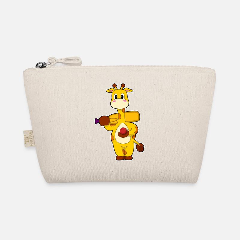 Giraffe Cricket Cricket Racket Organic Pouch