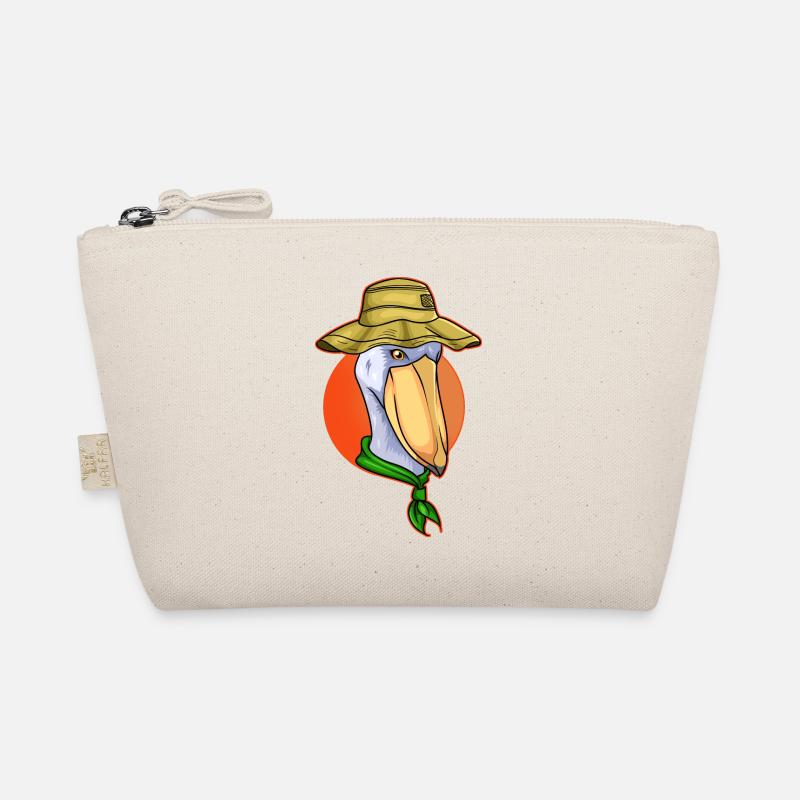 Shoebill Bird Ornithologist Forest I Gift Organic Pouch