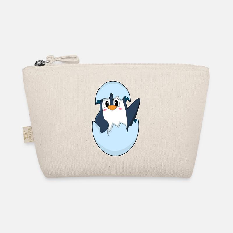 Pinguin Eierschale Bio-Täschchen