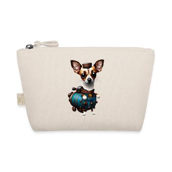 Steampunk Chihuahua - Trousse biologique - nature - Devant