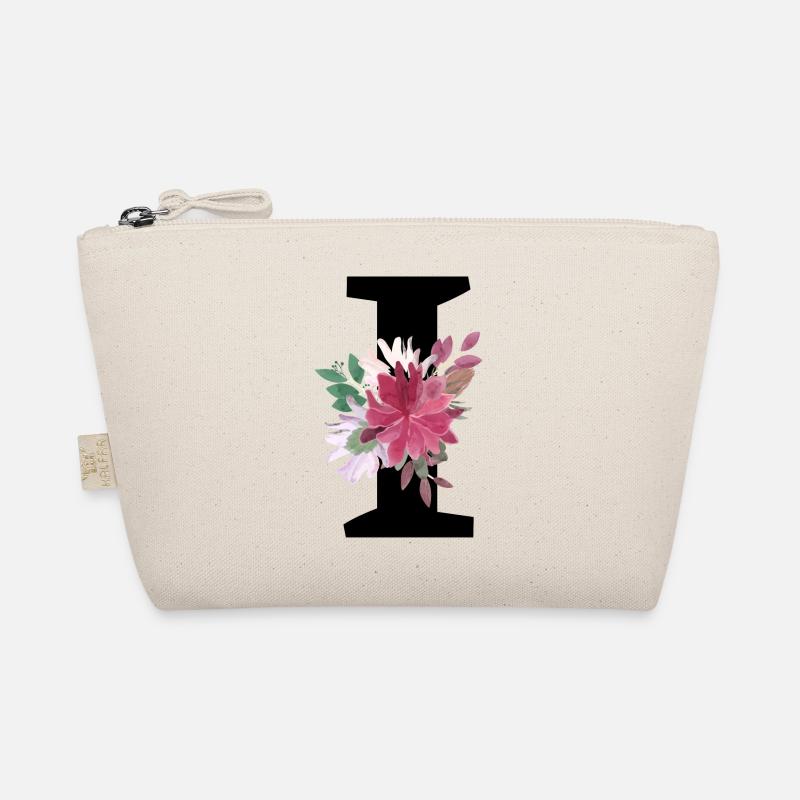 Blumenbuchstabe i Bio-Täschchen