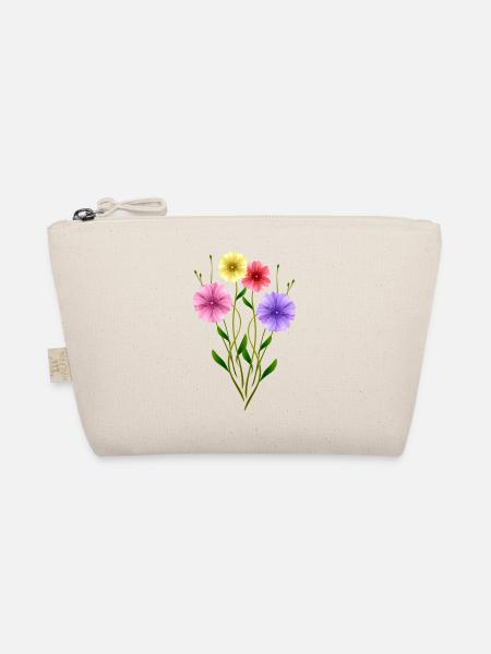 Blumen - Bio-Täschchen - Natur