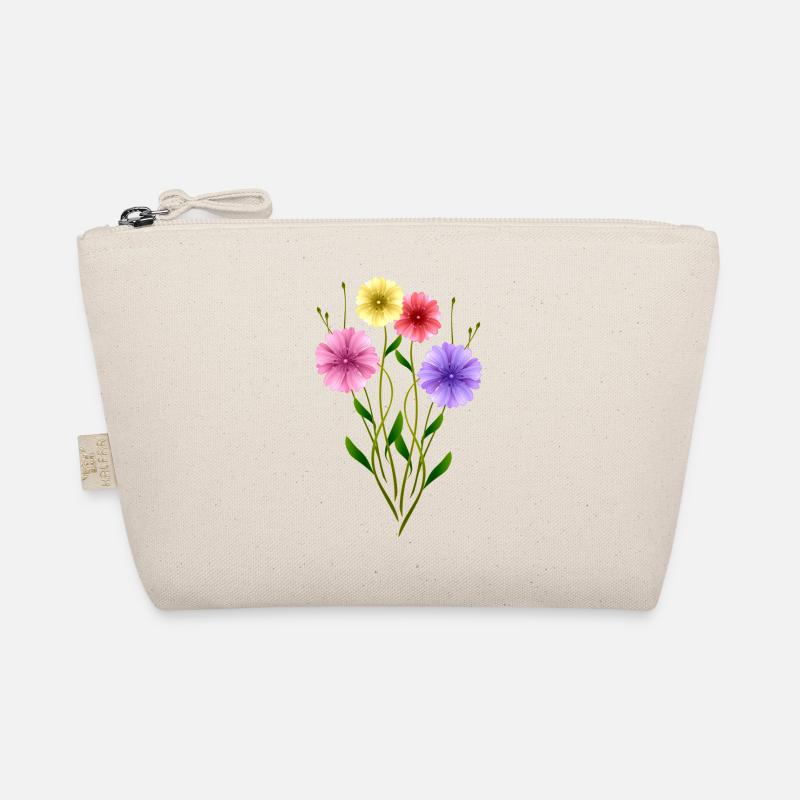 Blumen - Bio-Täschchen - Natur