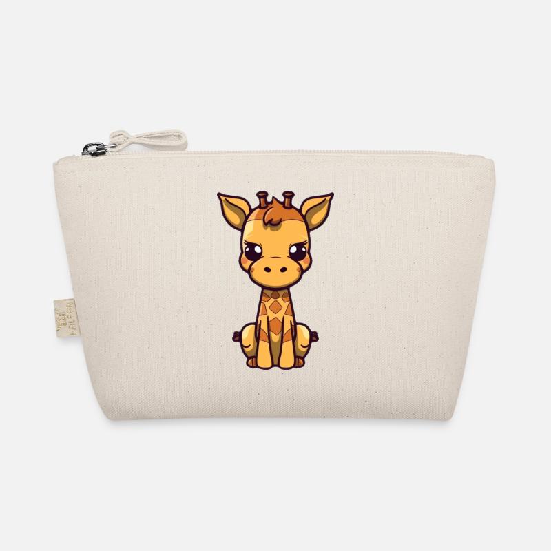 Giraffes are cute Organic Pouch