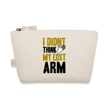 I didnt think my lost Arm - Bio-Täschchen - Natur - Vorne