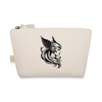 Shield Maiden, Valkyrie, Norse, Viking, Odin - Organic Pouch - nature - Front