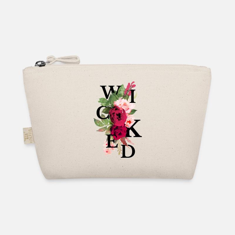 Böse Blumen Bio-Täschchen