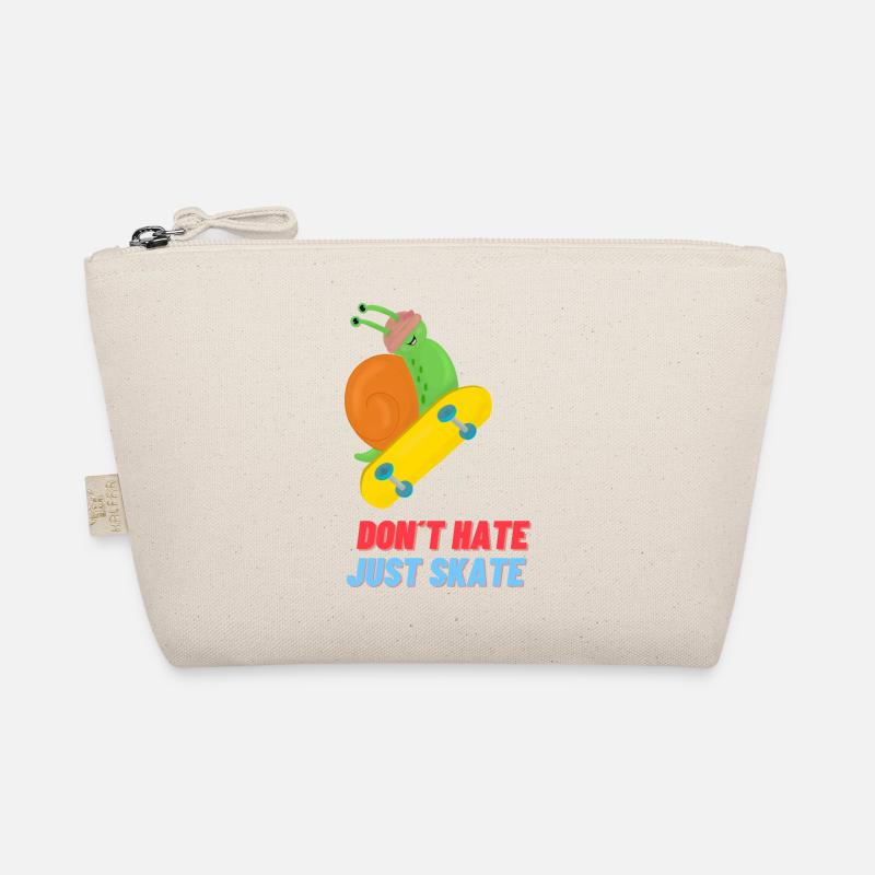 Don ́t hate just skate Organic Pouch