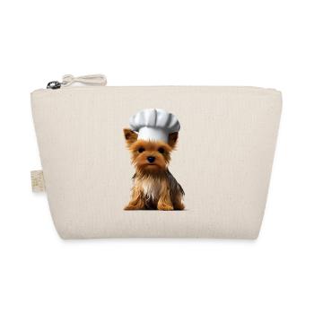 Restaurateur Yorkshire Terrier Puppy Cooking Dog - Organic Pouch - nature - Front