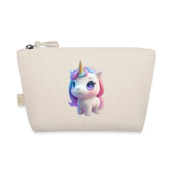 Magisches Einhorn - Bio-Täschchen - Natur - Vorne